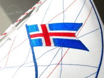 Icelandic Yacht Pillow Design by Daga